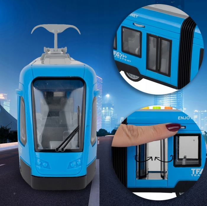 Tramvai cu Sunet și Lumină, Uși Deschise – Scară 1:16 [3]