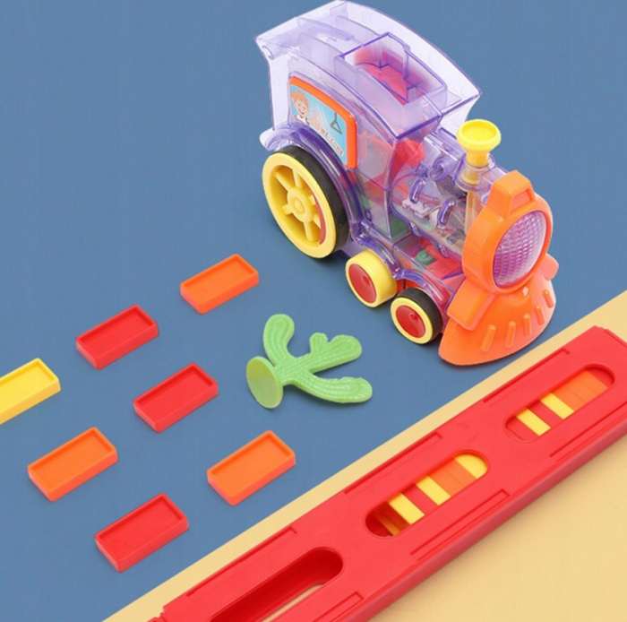 Tren Domino – Set cu 80 de piese [8]