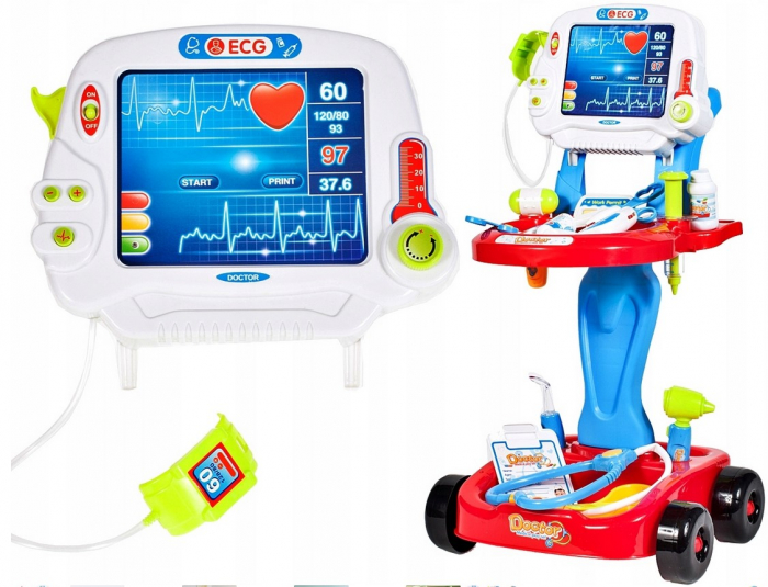 Trusă mobilă de resuscitare albastră – cu baterii, lumini și accesorii medicale [2]