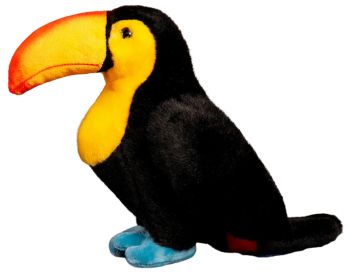 Tucan de pluș – jucărie de pluș 25 cm [2]