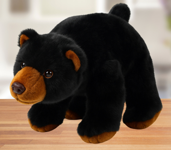 Ursuleț de pluș negru 28 cm [2]