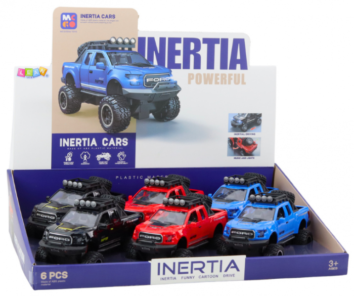 Vehicul off-road Raptor cu uși care se deschid, lumini și sunete, mix. [5]