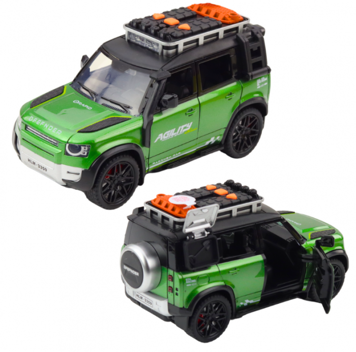 Vehicul Rapid Off-Road cu mișcare, uși care se deschid, lumini și sunete, mix. [3]
