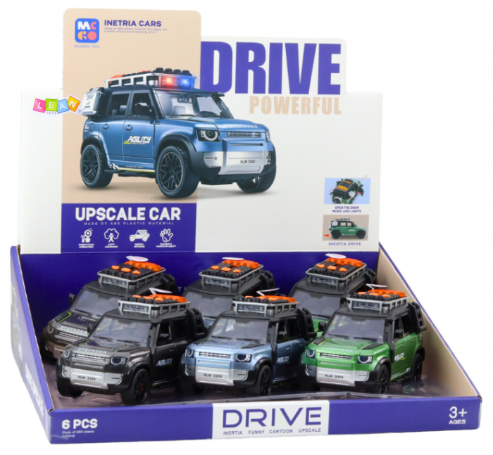 Vehicul Rapid Off-Road cu mișcare, uși care se deschid, lumini și sunete, mix. [5]