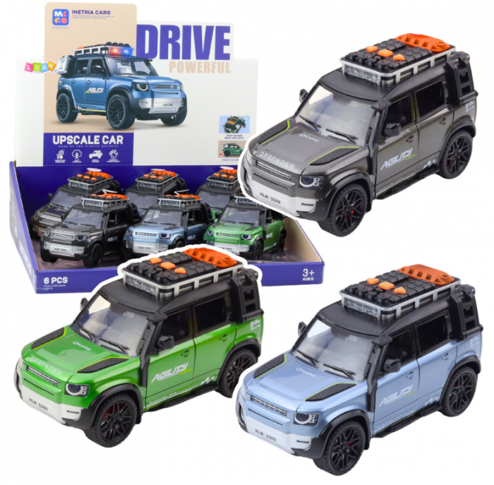 Vehicul Rapid Off-Road cu mișcare, uși care se deschid, lumini și sunete, mix. [1]