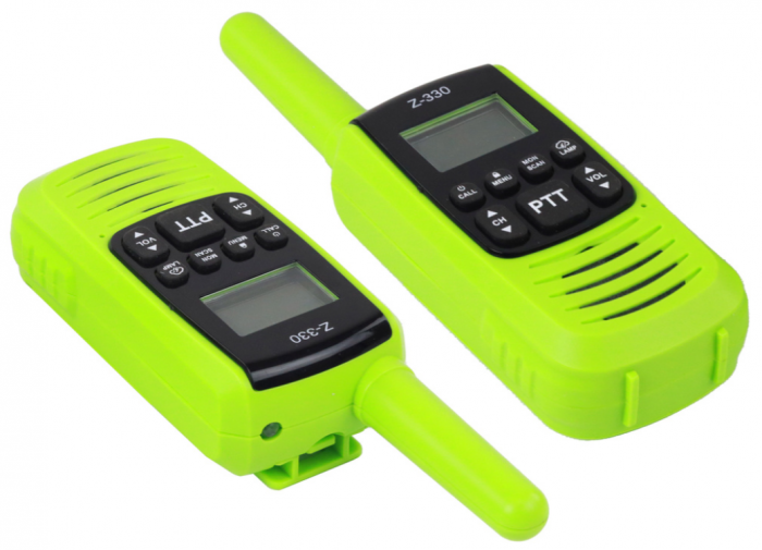 Walkie-Talkie-uri Verzi, Distanță 3 km, Gadget de Comunicare [2]