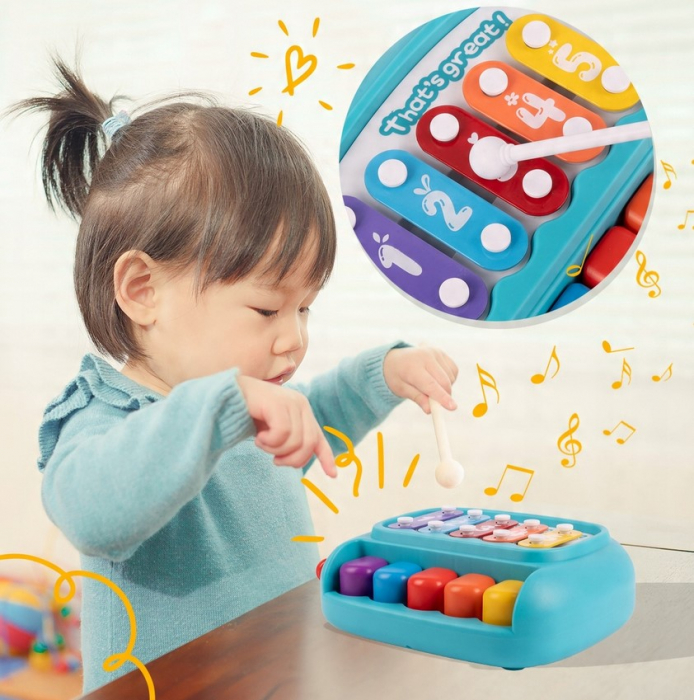 Xilofon educativ cu pian – Dino [9]