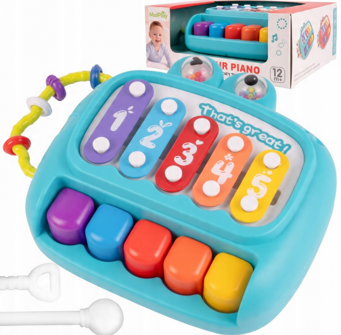 Xilofon educativ cu pian – Dino [6]