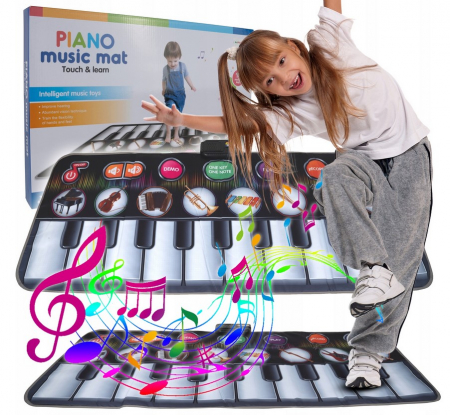 Instrumente muzicale - Saltea Muzicală Interactivă – Instrumente Muzicale, Înregistrare și Redare