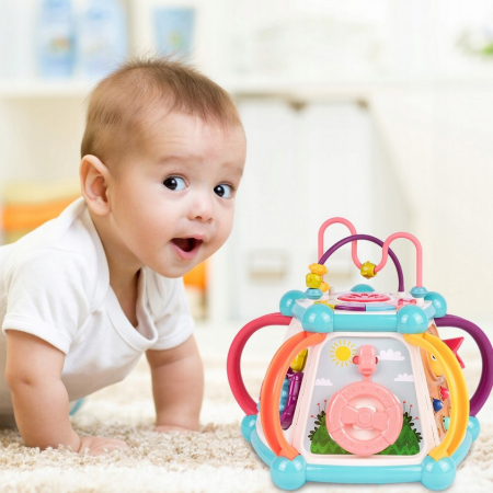 Cub Educațional Magic 7 în 1 – Jucărie Interactivă pentru Dezvoltare și Distracție [4]