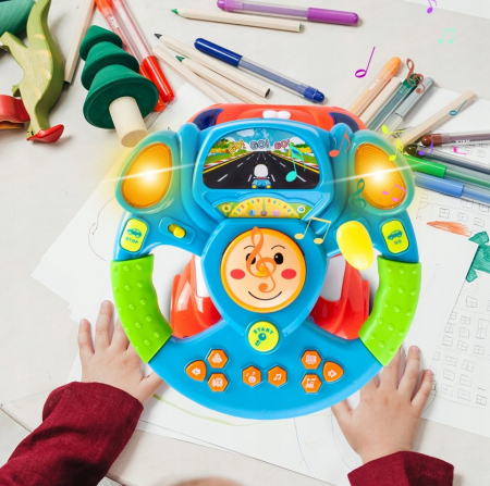 Volan educativ interactiv cu sunete și lumini [6]