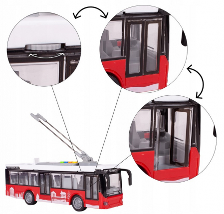 Autobuz 1:16 cu sunete și lumini – uși mobile [3]