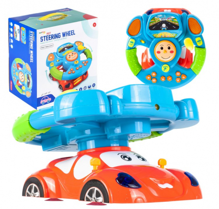 Articole bebelusi si copii mici - Volan educativ interactiv cu sunete și lumini