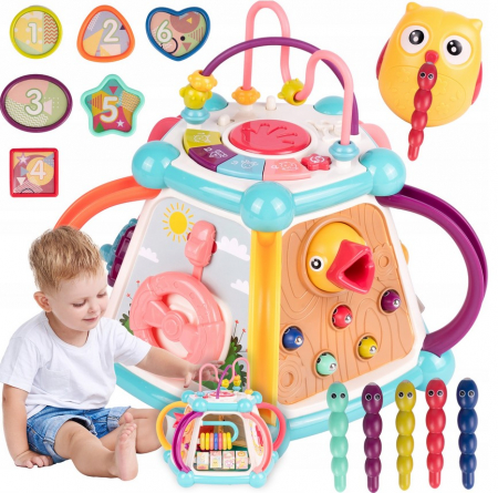 Cub Educațional Magic 7 în 1 – Jucărie Interactivă pentru Dezvoltare și Distracție [1]