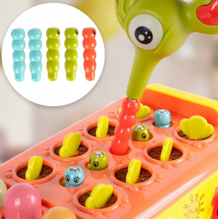 Cub Educativ cu Țambal și Ciocănel – Jucărie Multifuncțională pentru Copii [4]