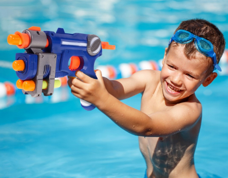 Mitralieră de jucărie + 10 Proiectile STRIKE – Lansator cu Gloanțe din Spumă [8]