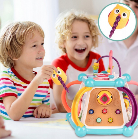 Cub Educațional Magic 7 în 1 – Jucărie Interactivă pentru Dezvoltare și Distracție [3]