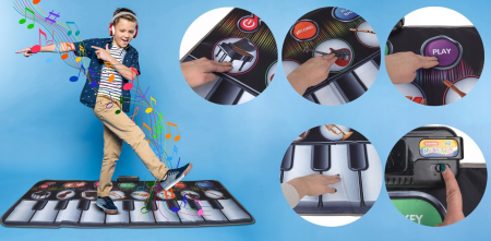 Saltea Muzicală Interactivă – Instrumente Muzicale, Înregistrare și Redare [7]