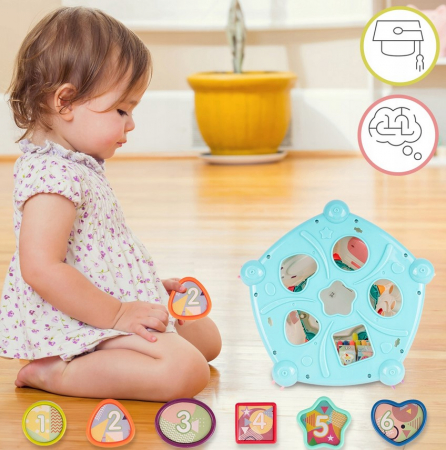 Cub Educațional Magic 7 în 1 – Jucărie Interactivă pentru Dezvoltare și Distracție [5]