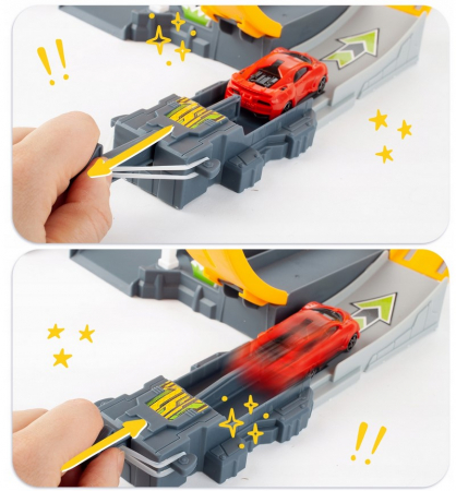 Lansator de mașini – Parcare cu 4 mașinuțe [5]