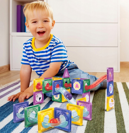 Set de Blocuri Magnetice 3D – 78 Piese [8]