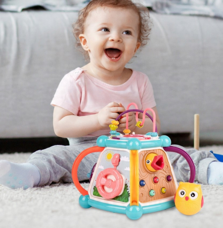 Cub Educațional Magic 7 în 1 – Jucărie Interactivă pentru Dezvoltare și Distracție [6]