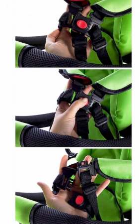 Tricicletă Pivotantă cu Acoperiș Verde [6]