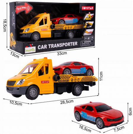 Auto Platformă – Asistență Rutieră / Camion de Remorcare – Cu Lumină, Sunet și Tracțiune [2]