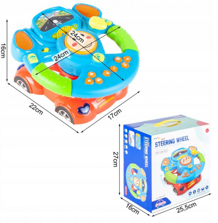 Volan educativ interactiv cu sunete și lumini [2]