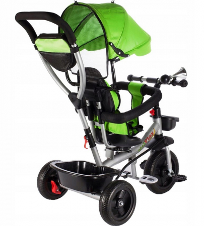 Tricicletă Pivotantă cu Acoperiș Verde [2]