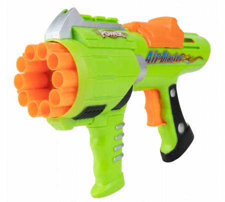 Pistol cu Gloanțe din Spumă – Set Complet cu 12 Proiectile [6]