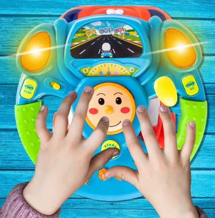 Volan educativ interactiv cu sunete și lumini [5]