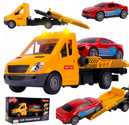 Auto Platformă – Asistență Rutieră / Camion de Remorcare – Cu Lumină, Sunet și Tracțiune [1]