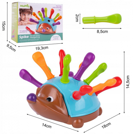 Arici Sortator Montessori – Joc Educațional cu Numere [1]