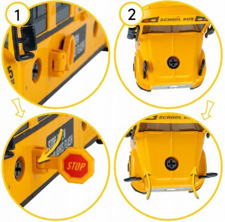 Autobuz școlar de asamblat – 48 de piese [8]