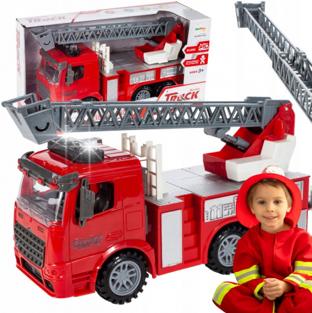 Masini si motociclete - Autospecială de Pompieri cu Scară și Sunete