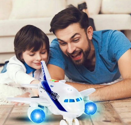 Avion 1:200 cu lumină și sunet [7]