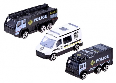 Avion de jucărie - Poliție, cu lumină, sunet și mecanism inerțial [3]