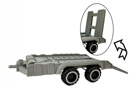 Basculantă cu remorcă și buldozer 49 cm – Șantier de construcții [8]