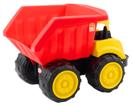 Basculantă Mare pentru Copii - Vehicul de Construcție pentru Nisip, Roșu-Galben [2]