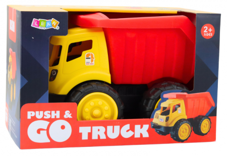 Basculantă Mare pentru Copii - Vehicul de Construcție pentru Nisip, Roșu-Galben [3]