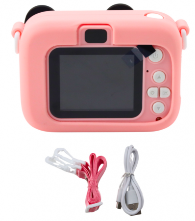 Cameră Digitală pentru Copii Mouse Roz 48MP HD 1080P [2]