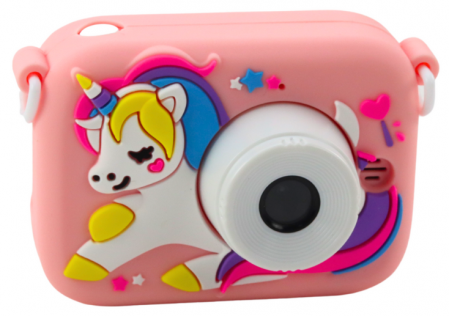Cameră Digitală pentru Copii Unicorn Roz 48MP HD 1080P [1]