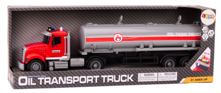 Camion Cisterna, Lumini, Sunete, Tracțiune, Roșu [3]