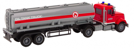 Camion Cisterna, Lumini, Sunete, Tracțiune, Roșu [2]