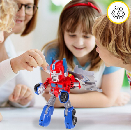 Camion Roșu Transformabil în Robot [3]