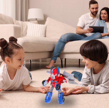 Camion Roșu Transformabil în Robot [2]