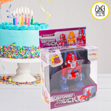 Camion Roșu Transformabil în Robot [5]