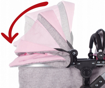 Cărucior 2-în-1 pentru Păpuși – Model Princess [7]