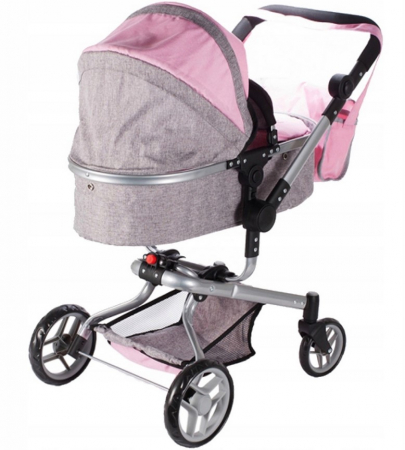 Cărucior 2-în-1 pentru Păpuși – Model Princess [3]